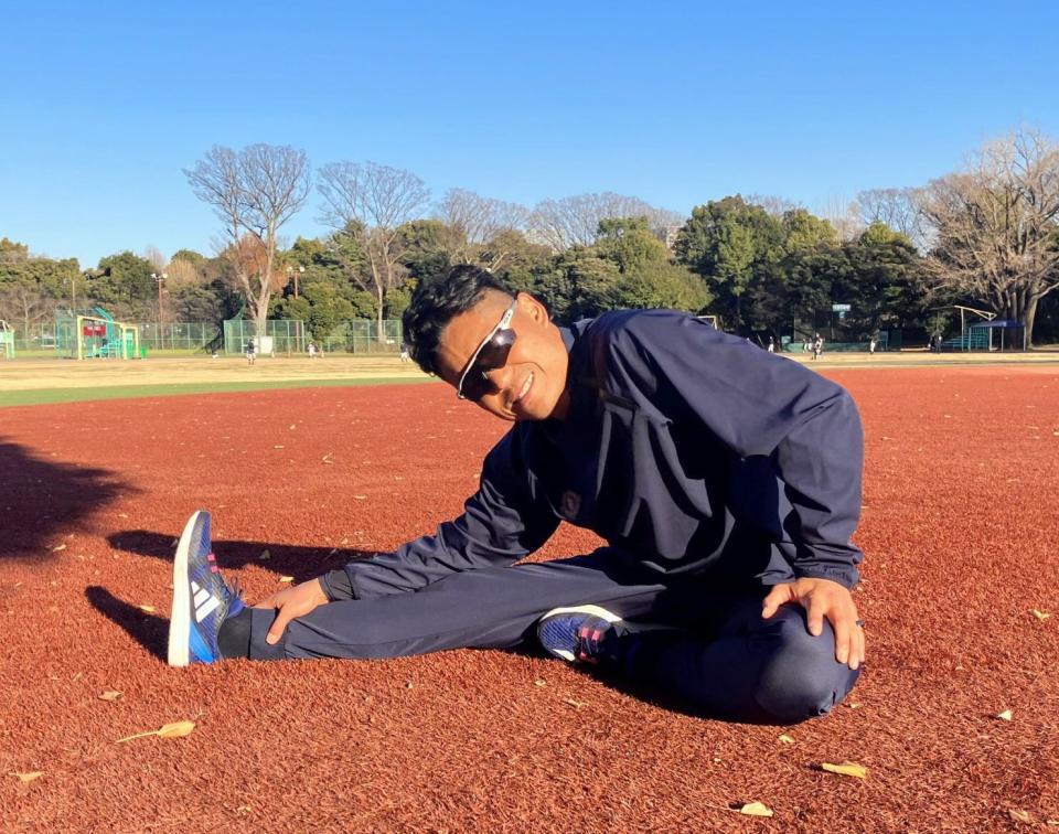 福井県出身のヤクルト・中村が被災地に思い 「少しでも力を届けられたらいい」と今季に向けて練習開始